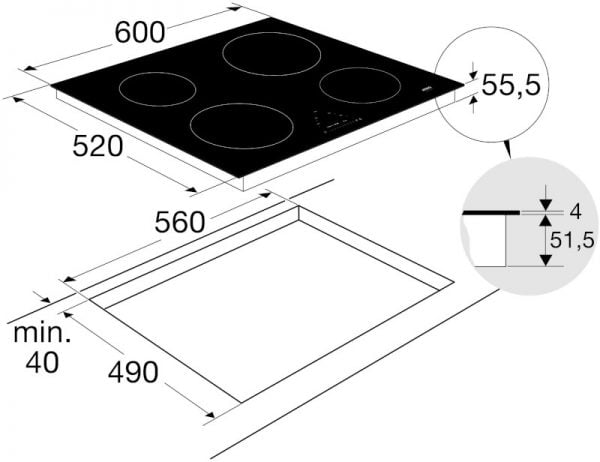 ATAG HIO6471E | 60 cm