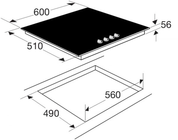 ETNA A362KZT | 60CM